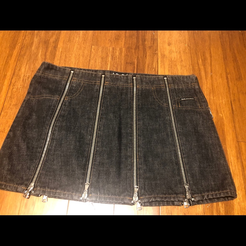 Dolce Gabbana D&G Jean Skirt